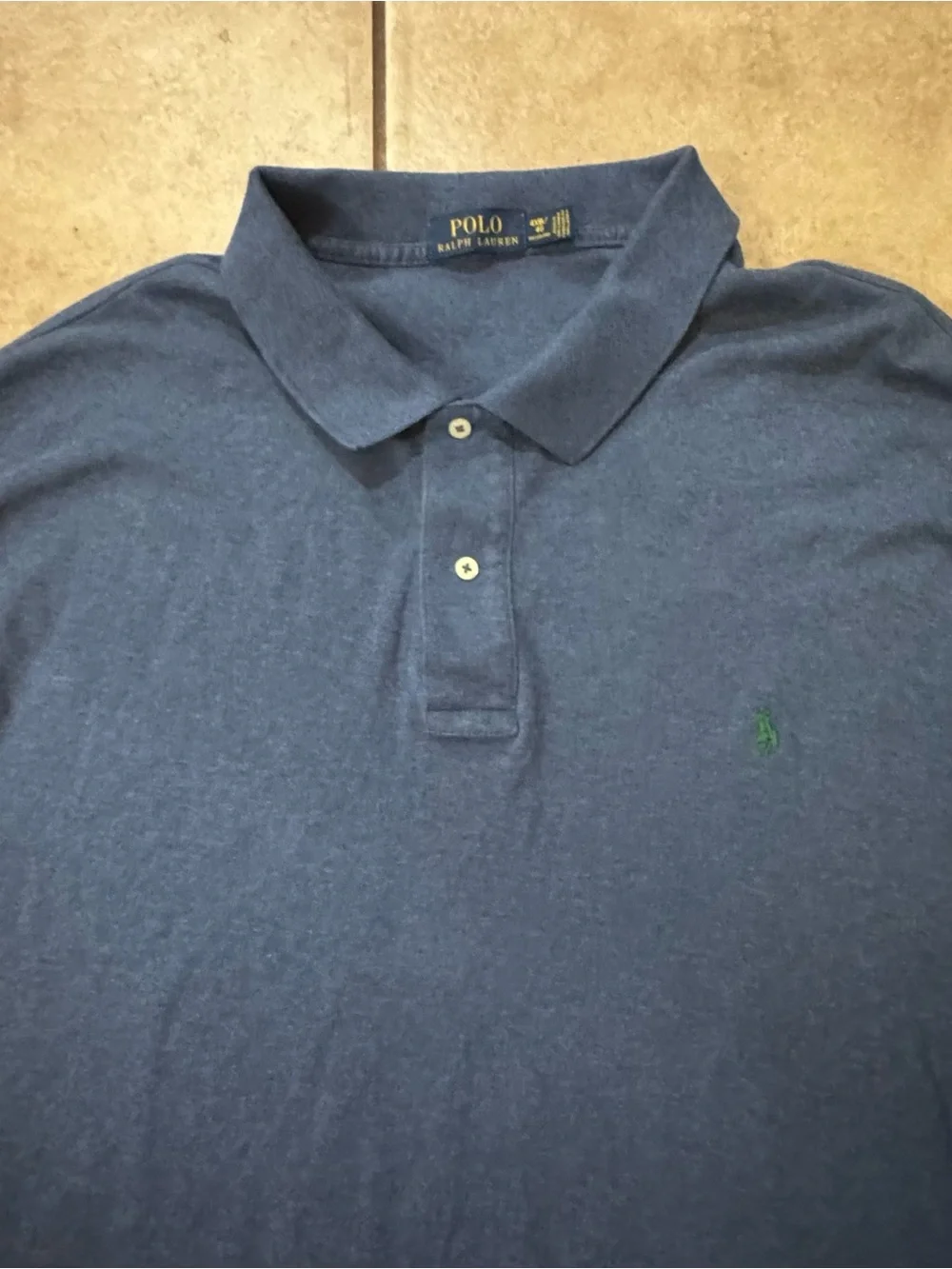 Ralph Lauren Men's Long-Sleeve Polo — Deep Blue